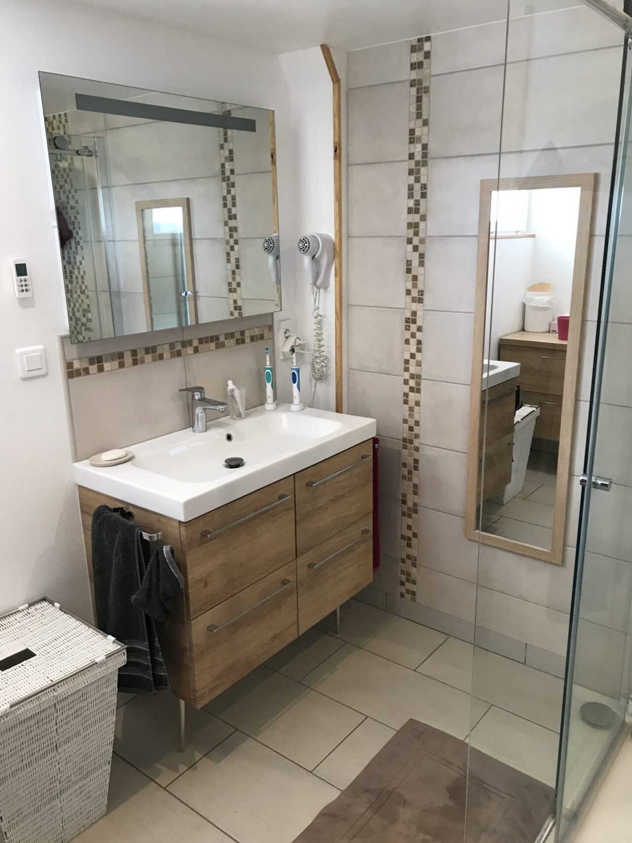 Réalisation salle de bain, artisan en Indre-et-Loire